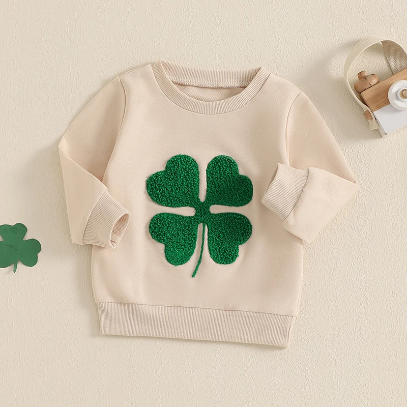 

St Patrick s Day Green Shamrock Print for Infant Baby Toddler Girl Boy Adorable Romper Jumpsuit Casual Outfit