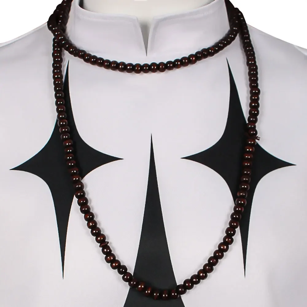 CosplayAnime Piece Pell Cosplay Costume White Long Robe Uniform Headwear Necklace Suit Halloween Carnival Party Clothes for Adul