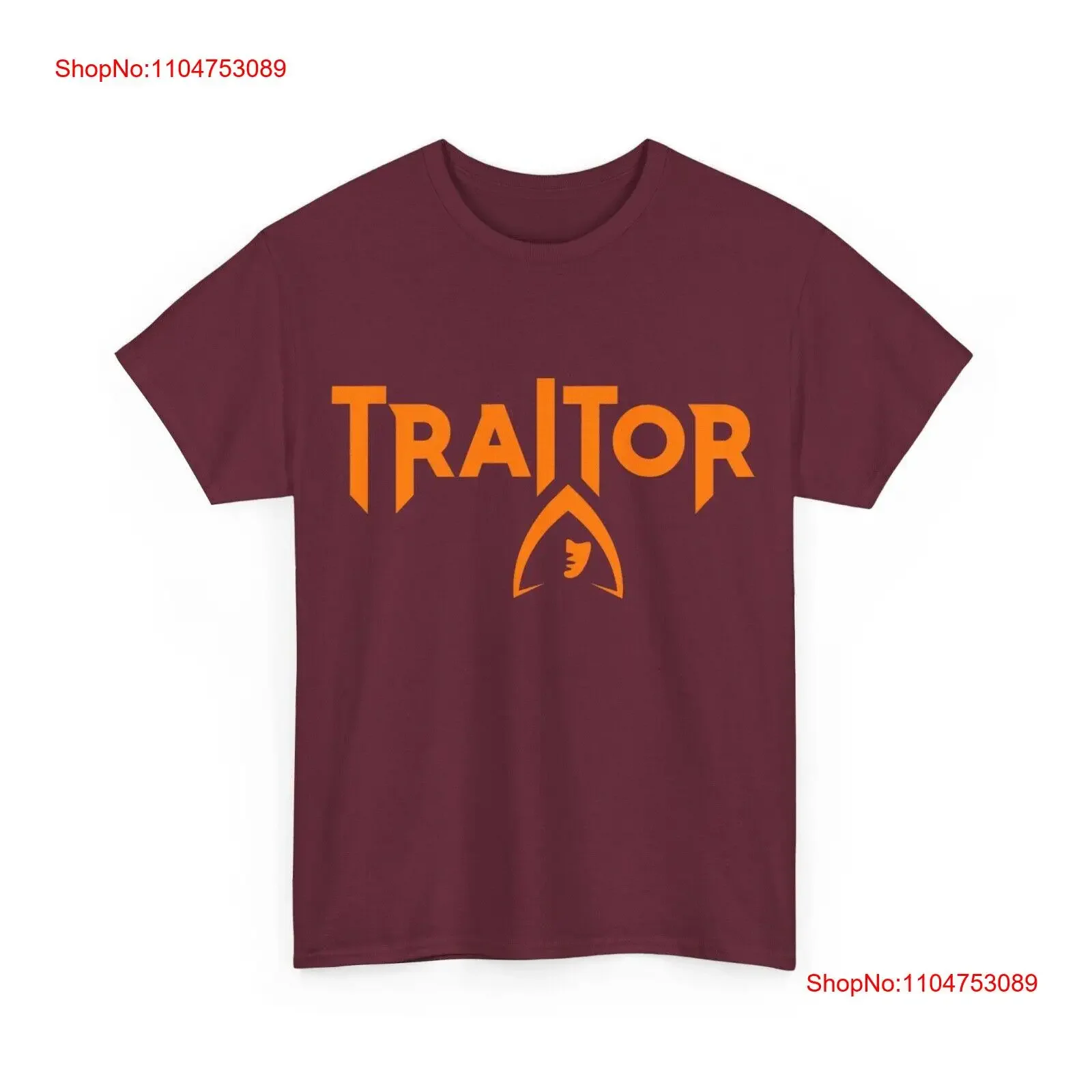 The Traitors T Shirt Top with a unique design  vintage Washed Slightly fashion Unisex graphic Top For Everyday Wear Stylish