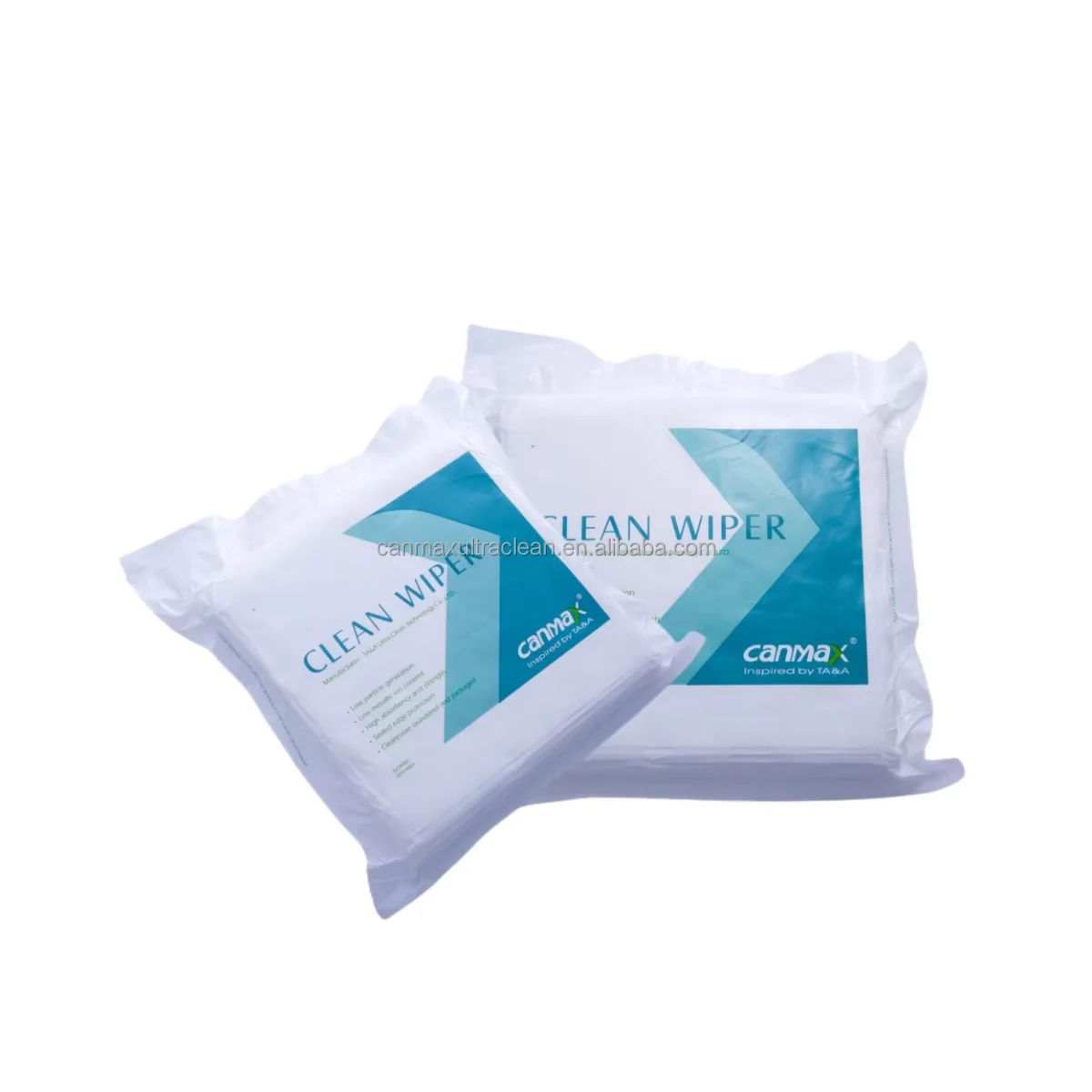 5-個ホット販売-iso-100-ポリエステルプロフェッショナルクリーンルームワイピングクロスソフトクリーンルームワイパー実験室一般清掃用