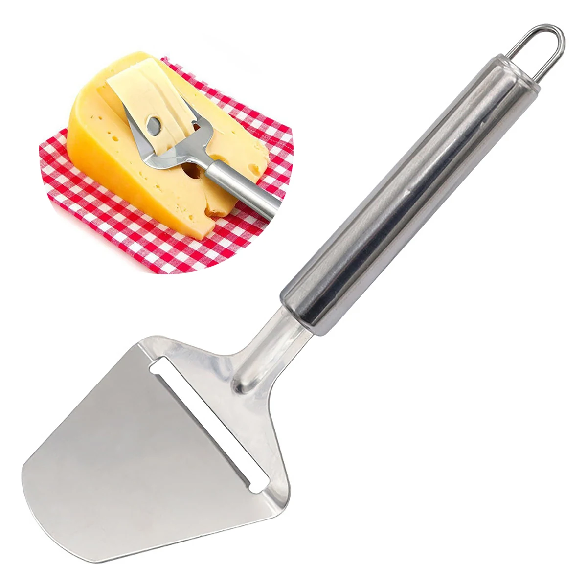 Handheld Stainless Steel Cheese Grater Planer Kitchen Knife Butter Cutter Ham Slicer Chocolate Scraper Utensils Accessories