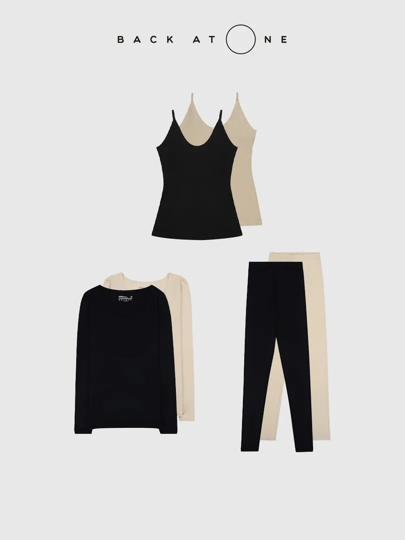 

Baatoen Heating Series pro Upade Strap Vest Base Layer BFFBF23B6BK33B Nylon U-Ne Women's Inner Wear Breathable