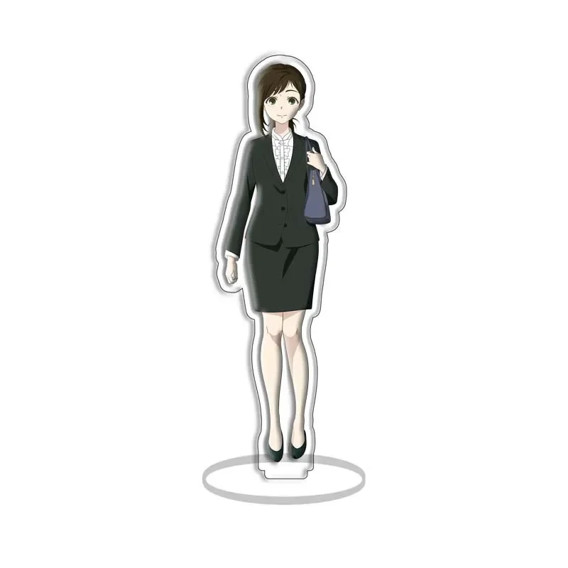 Anime The Masterful Cat Is Depressed Again Today Acrylic Stand Model Plate Desk Bedroom Decortion Dekiru Neko Wa Kyou Mo Yuuutsu