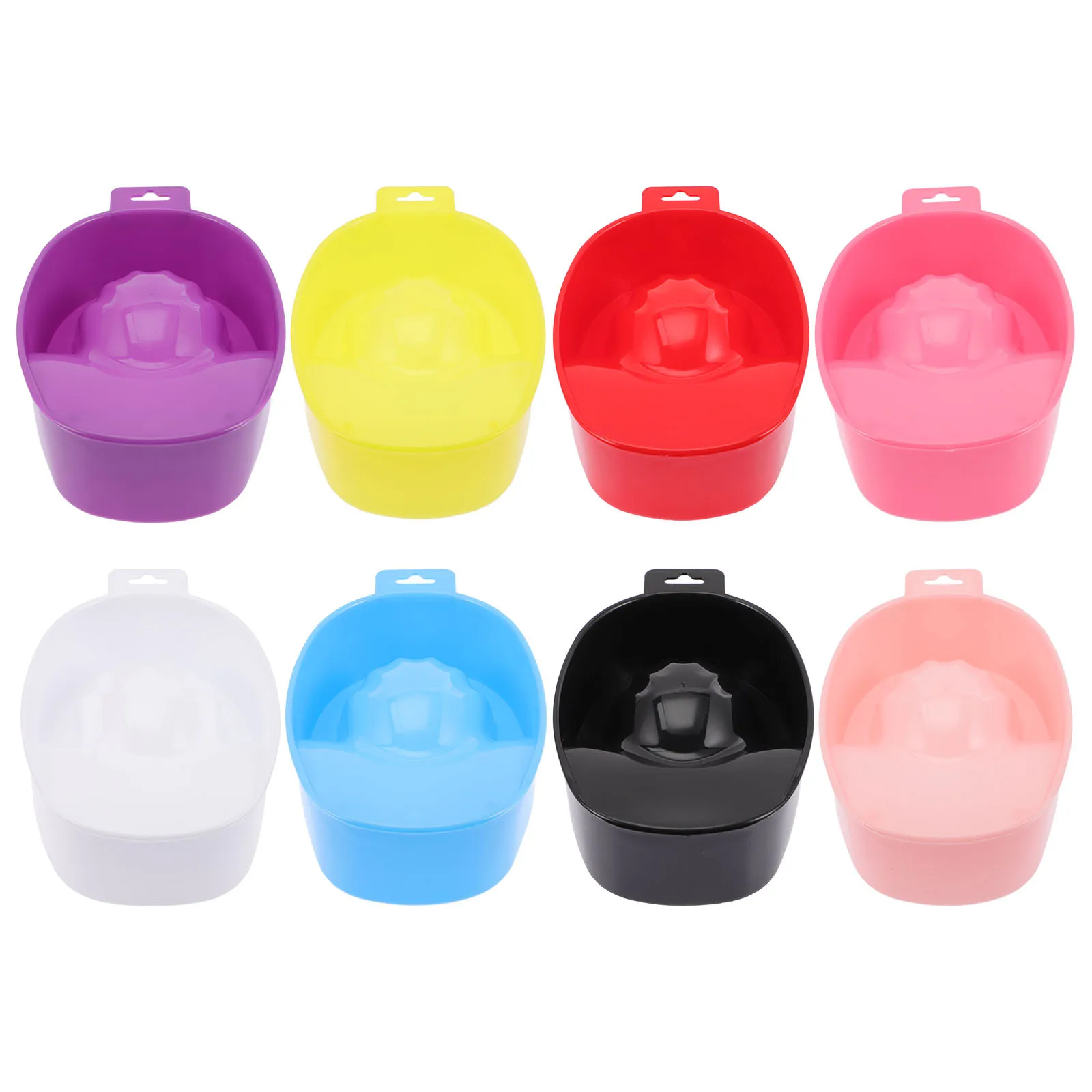 

8 шт., чаша для замачивания цвета кутикулы, смягчающая чаша для ухода за руками, маникюрная чаша, набор инструментов для удаления ногтей, принадлежности для маникюрного салона