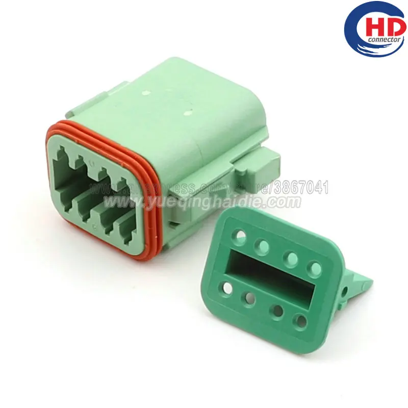 8pin auto electric housing plug wiring harness cable waterproof connector  DT06-08SA