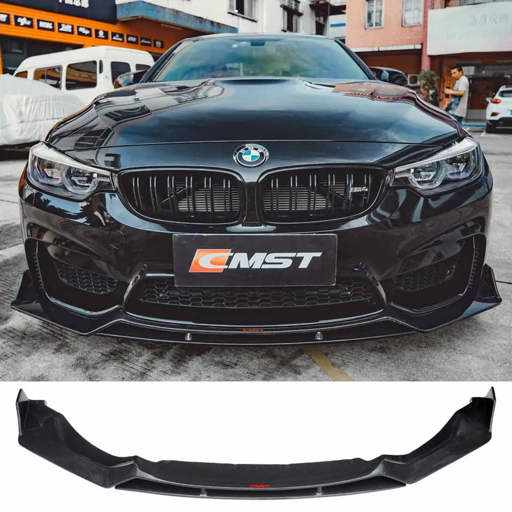 For BMW M3/M4 Front Bumper Splitter, Carbon Fiber Front Lip Rear Diffuser Canard Wing Spoiler, Car Parts Body Kit