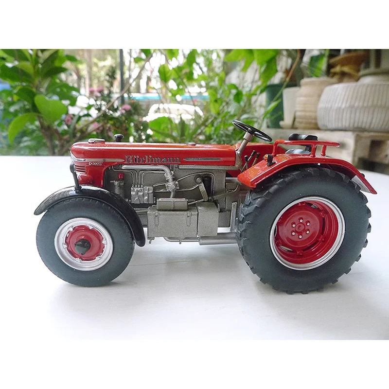 SCHUCO 1:32 مقياس D 200 S. rot جرار ألماني مزرعة سيارة الراتنج نموذج مجموعة كلاسيكية تذكارية زخرفة عرض الديكور #5