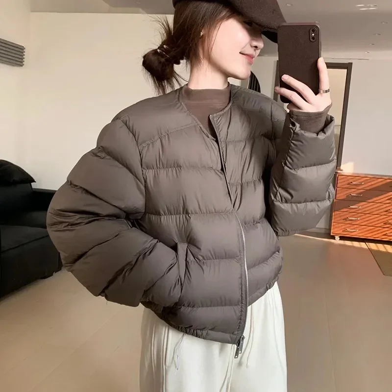 Winter New Style Korean Down Cotton Padded Coat Women's Windproof Coat Thickened Fashionable Jacket Puffer Jacket