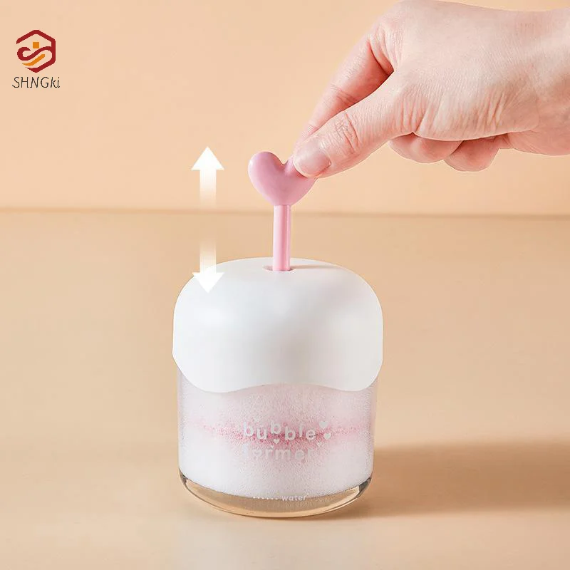 

1 шт., пенообразователь, пузырьковый уход за кожей, красота, чистка лица, пенопластовое устройство, чашка, очищающее средство для бутылки, инструмент для снятия макияжа с лица