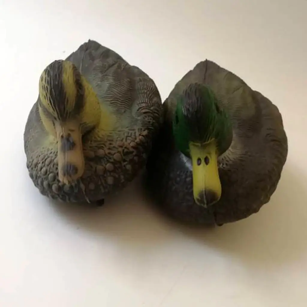 Duck Decoy XPE Movable Floating Model Hunting Game Accessory Bird Repellent for Garden or Pool