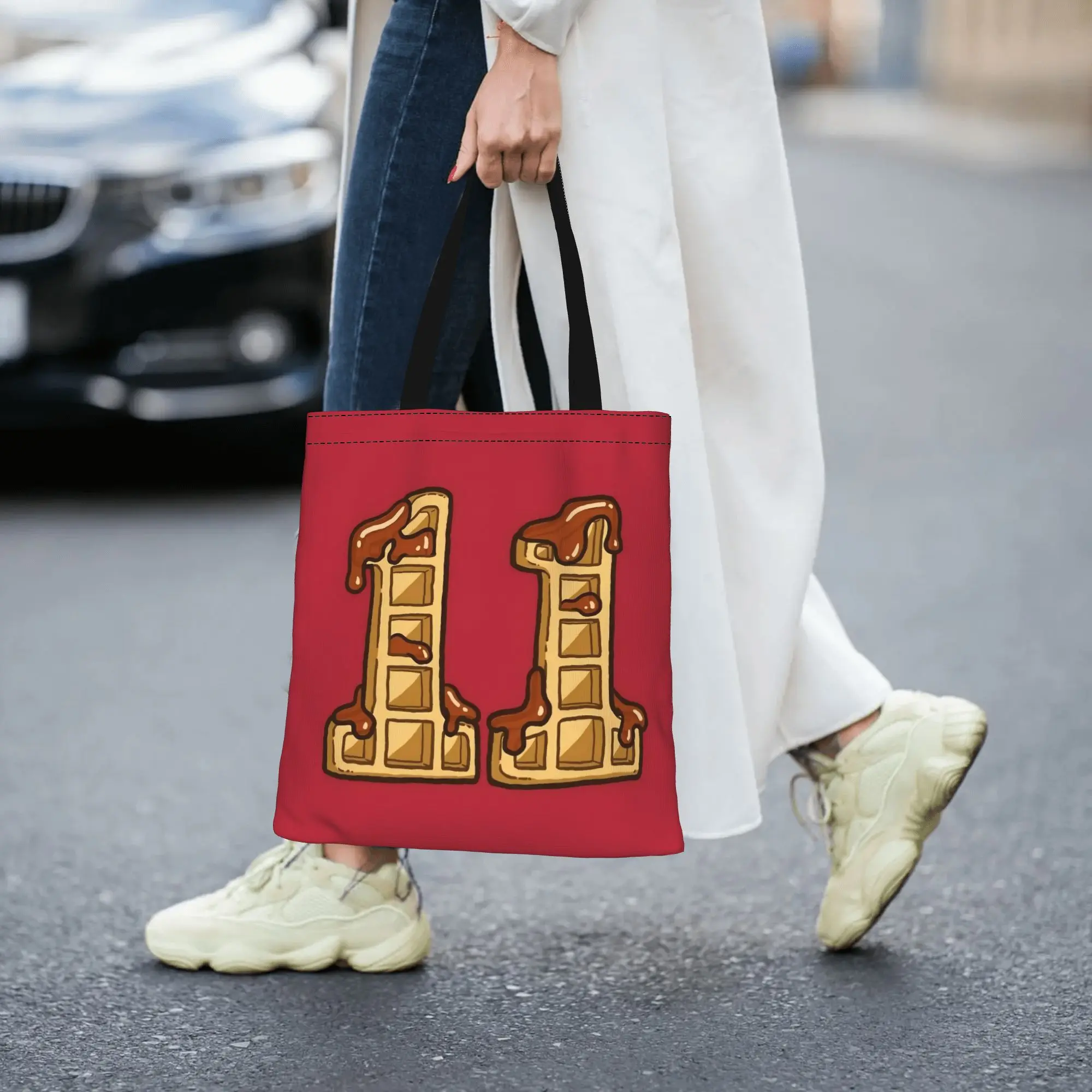 

Сумка-тоут из канваса Eleven 11 Eggo 5 ST, идеально подходит для путешествий, женская сумка с верхней ручкой