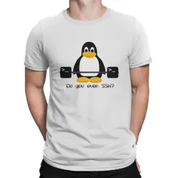 メンズ半袖,ラウンドネック,Linux Tシャツ,ssh,綿100%,クレイジーな服,新着