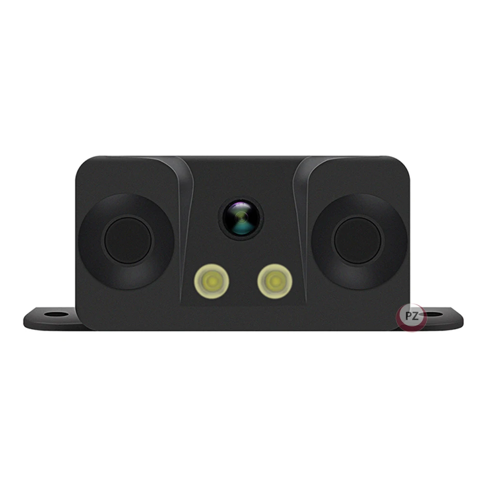 2 CH รถ Reversing Aid System 7 นิ้วหน้าจอ IPS ชุดรถบรรทุก Park Security Night Vision RV Security กล้องระบบ