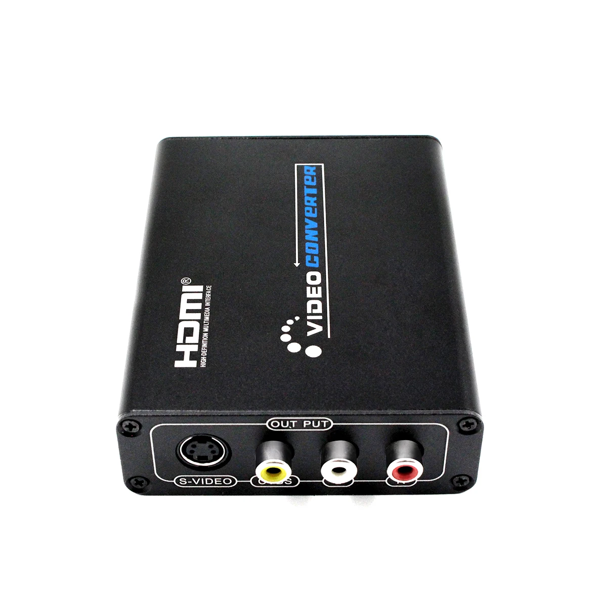 HDMI-compatible to AV S-Video CVBS S VIDEO+S S VIDEO Composite Switcher Converter Audio Adaptor Upscaler HD 3RCA