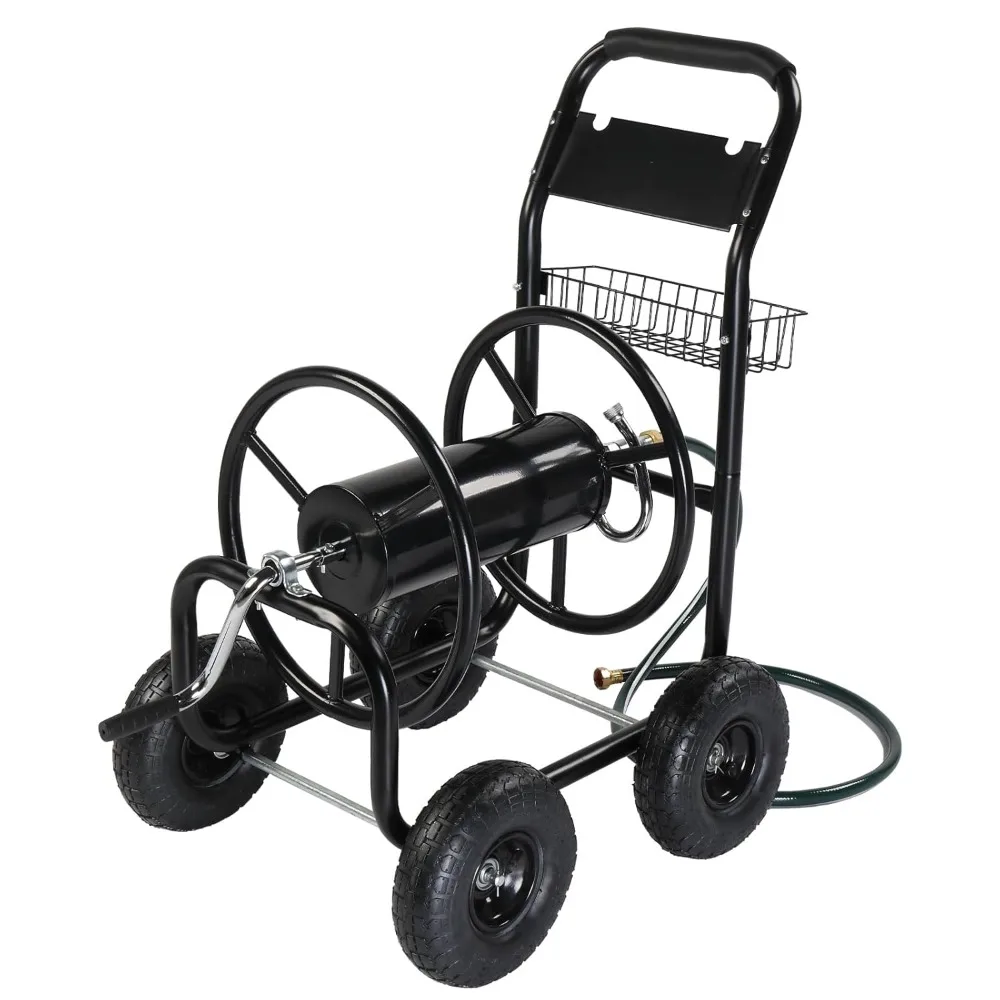 Garden Hose Reel Cart, Lawn Water Planting Cart with Wheels, Heavy Duty Outdoor Yard Water Planting Truck, Customized