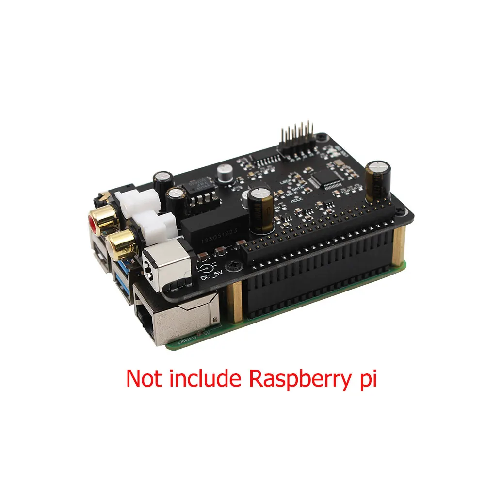 R28 Digital Audio Decoder Board DAC Board IIS HIFI 384K DSD256 For Raspberry Pi 3B /3B + /4B