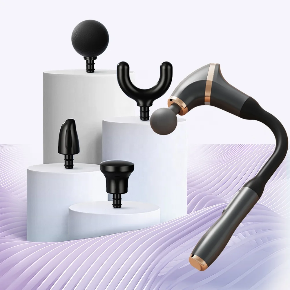 

Smart Library Custom Portable Premium U-Shaped Back Upgraded LED Screen Pain Relief Deep Tissue Fascia Massage With Extended