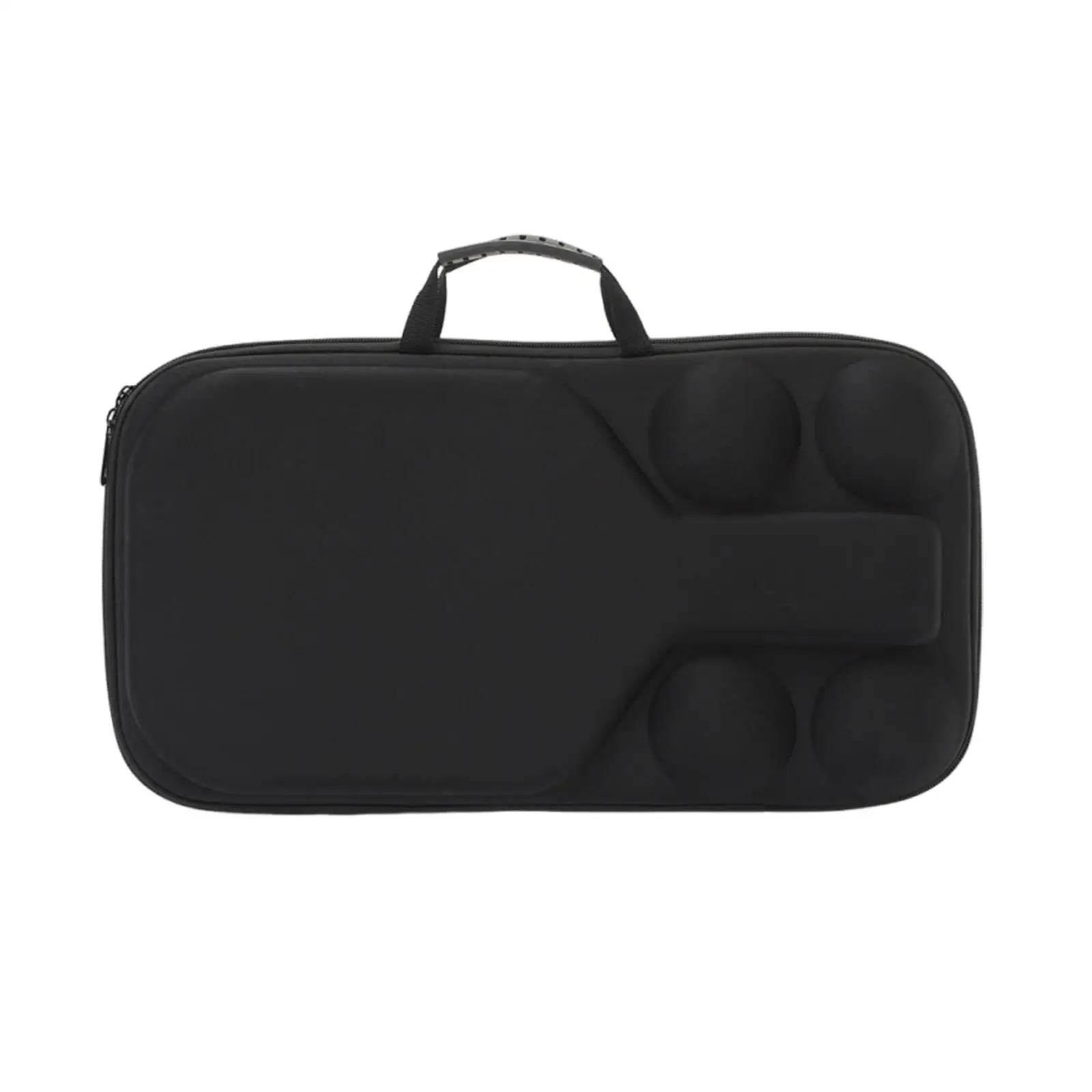 

Pickleball Bag Protective Cover Zipper Closure Fits 2 Paddles and 4 Balls Lightweight Paddle Storage Bag for Training Sports