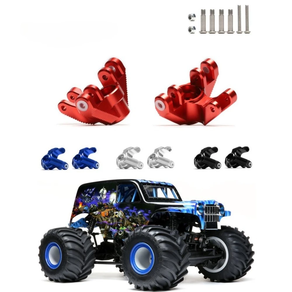 Aluminum Alloy RC Steering Knuckle Front Rear Shock Mount custom size For LOSI 1/8 LMT SOLID AXLE 4WD Replacement Accessories
