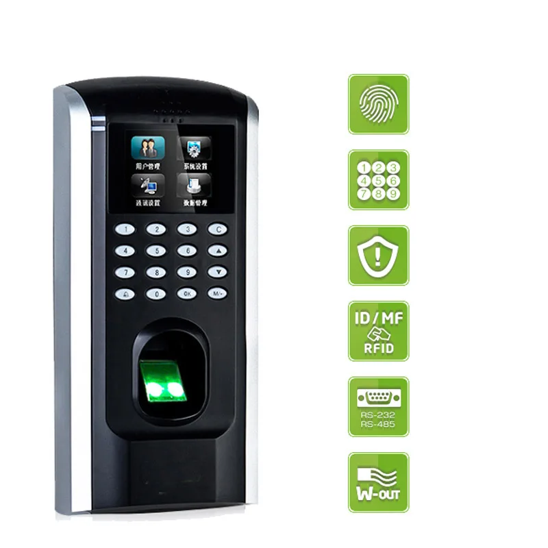 

F7 PLUS staff time clock fingerprint fingerprint TCP / IP RS485 access control keyboard time attendance