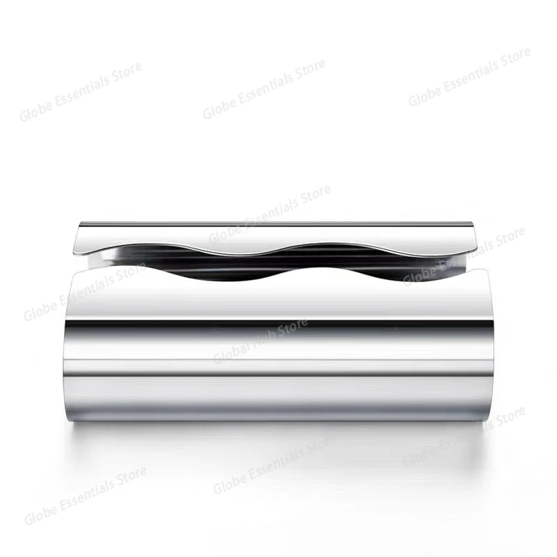 Nordic Stainless Tissue Case Mirror Napkin Holder Silvery Napkin Box Desktop Tissue Box Table Decoration Kitchen Accessories
