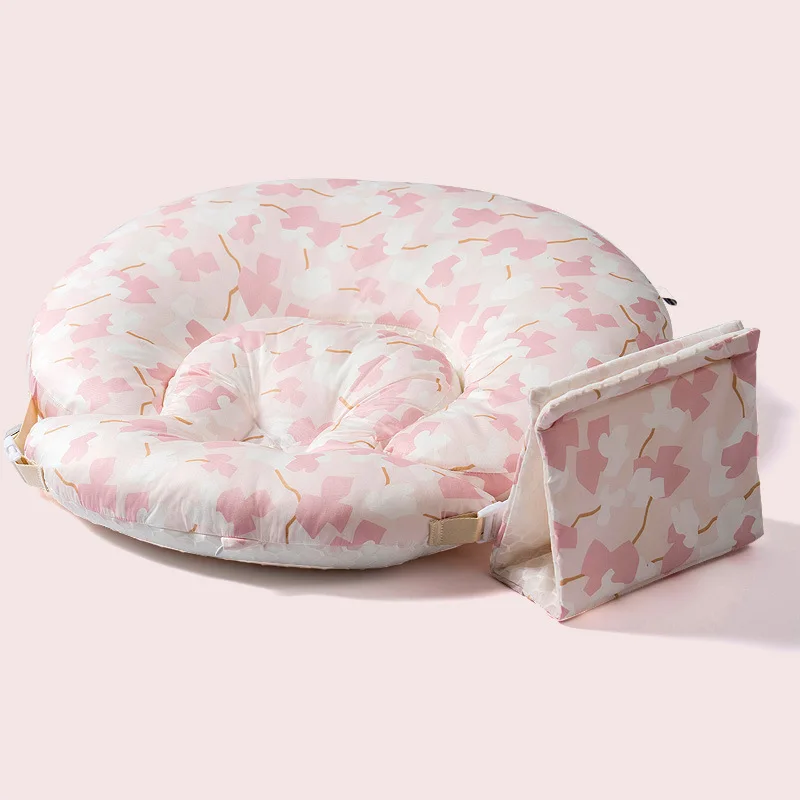 Almohada de lactancia con estampado para recién nacido, cojín multifuncional para alimentar a Bebé y niño pequeño, artefacto para alimentar a la madre embarazada