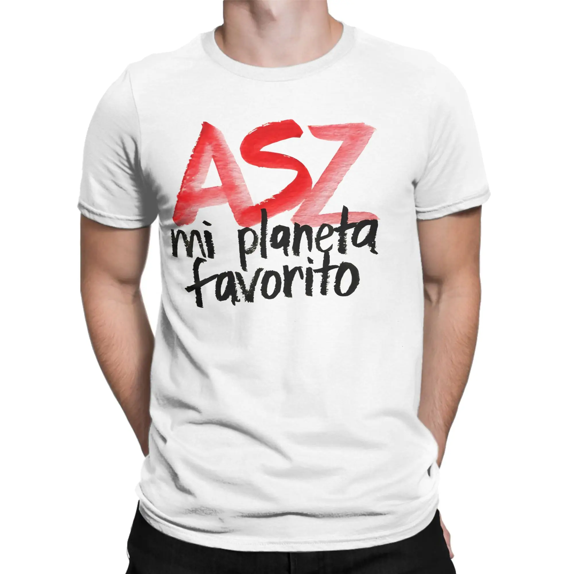 Men Women Graphic Printing Alejandro Sanz Spanish singer T Shirt Tee Pure Cotton  T-shirts Clothing