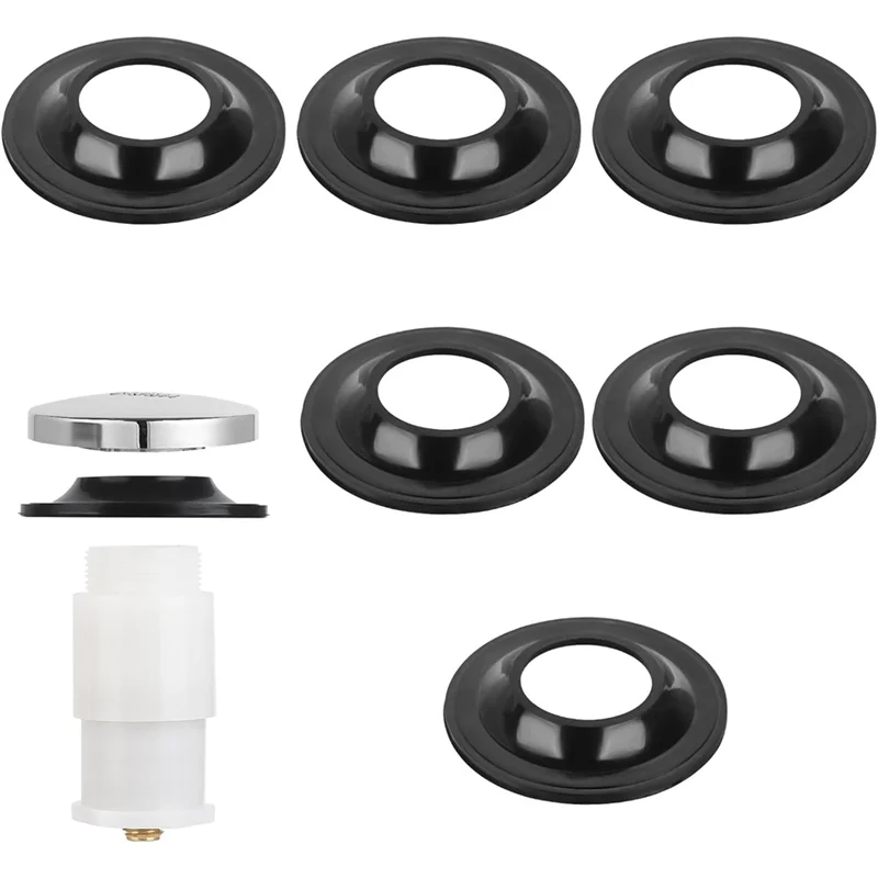 ABZV-Per tappi per vasca da bagno stile punta guarnizione tappo vasca per set di scarico vasca guarnizione tappo vasca in gomma