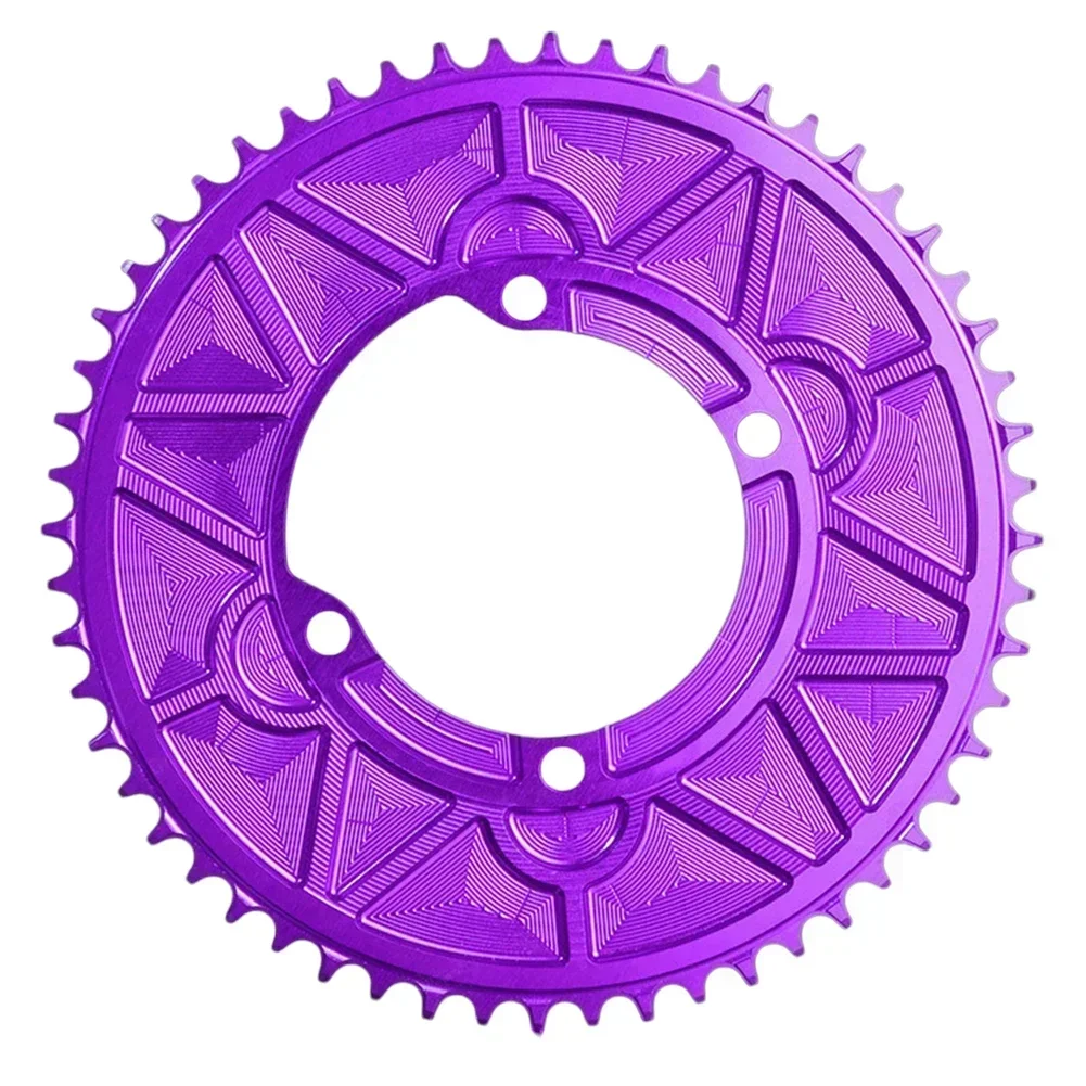

Road Bike Single Chainring BCD110mm with Lengthened Tooth Design Aluminium Alloy for R7000 R8000 R9100 R7100 R8100 R9200 RX510