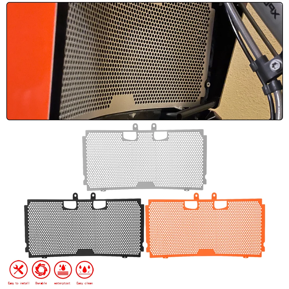 

Aluminium FOR 890 Adventure R 790 Adventure R S 2018-2025 2024 2023 2022 2021 Radiator Grille Guared Cover Protector Motorcycle