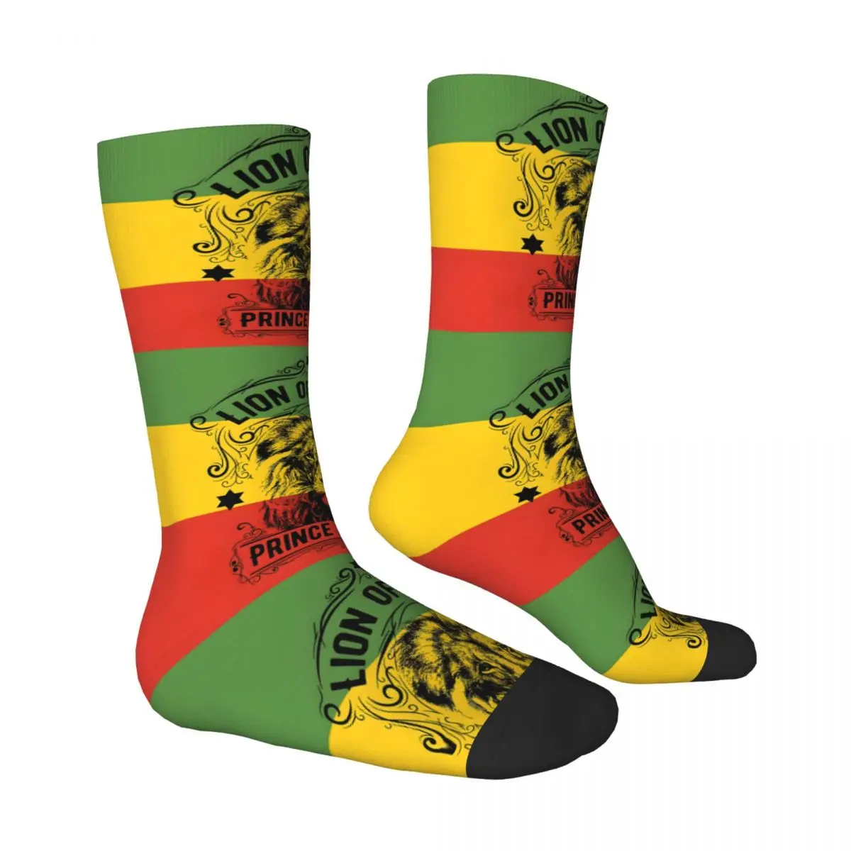 Rastafarian Rasta Lion Of Judah Socks Male Mens Women Winter Stockings Hip Hop