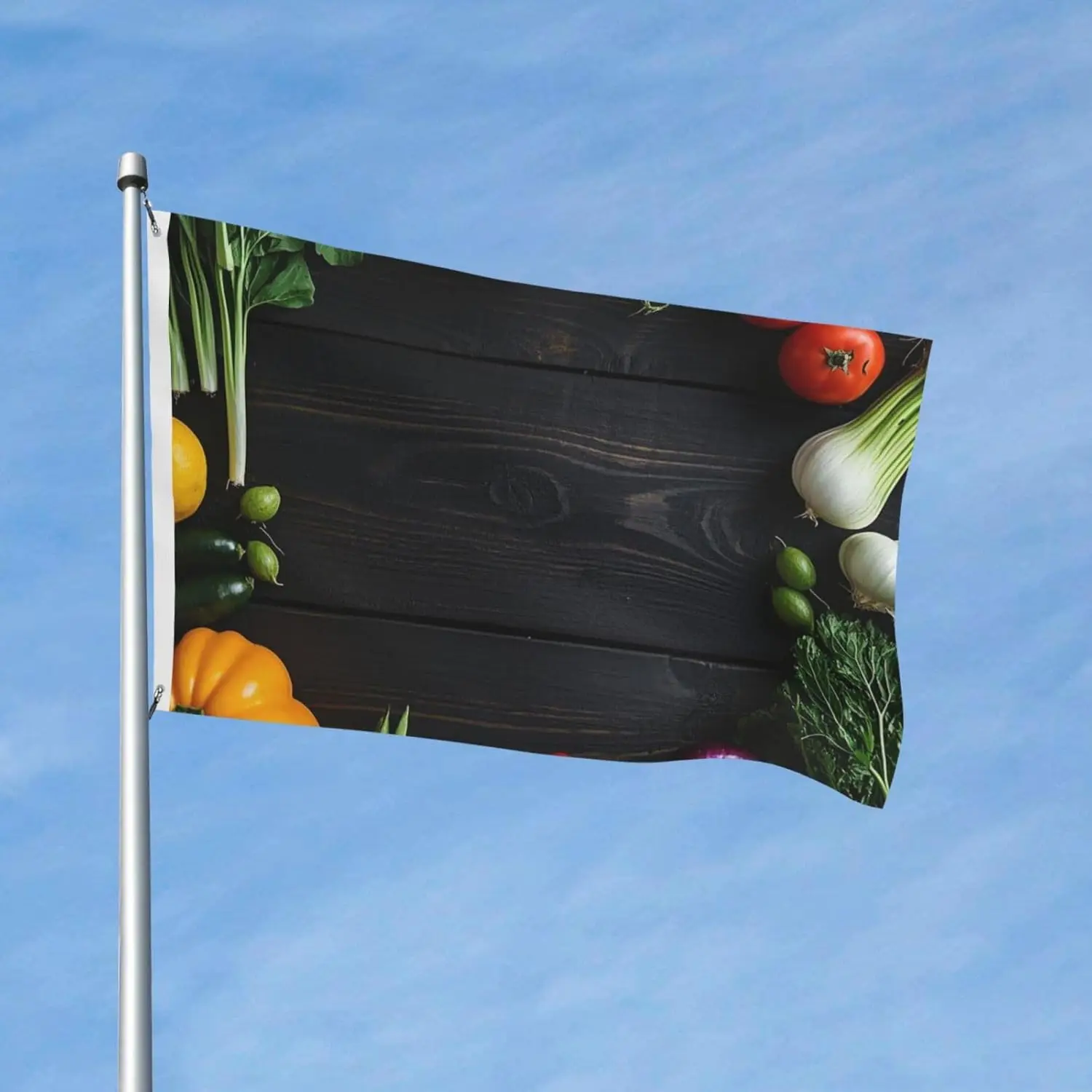Flagicts 100% Polyester Various vegetable agriculture Flag