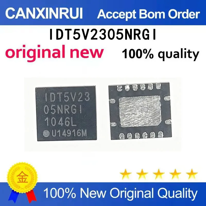 

（5-100 pieces）IDT5V2305NRGI IDT5V2305 IDT5V23 QFN16 brand new