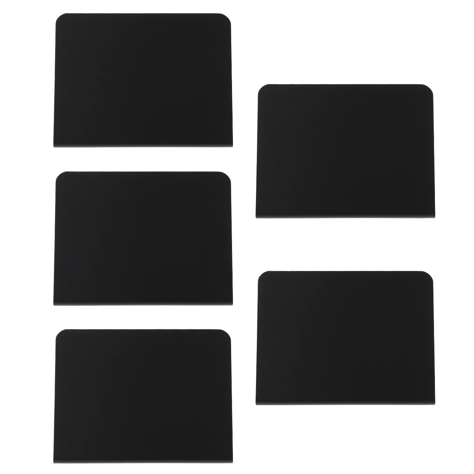 5 قطعة علامات السبورة القابلة لإعادة الكتابة لوحات ملصقات الأسعار البلاستيكية لعرض رسائل متجر السوبر ماركت علامات الأسعار العملية #3