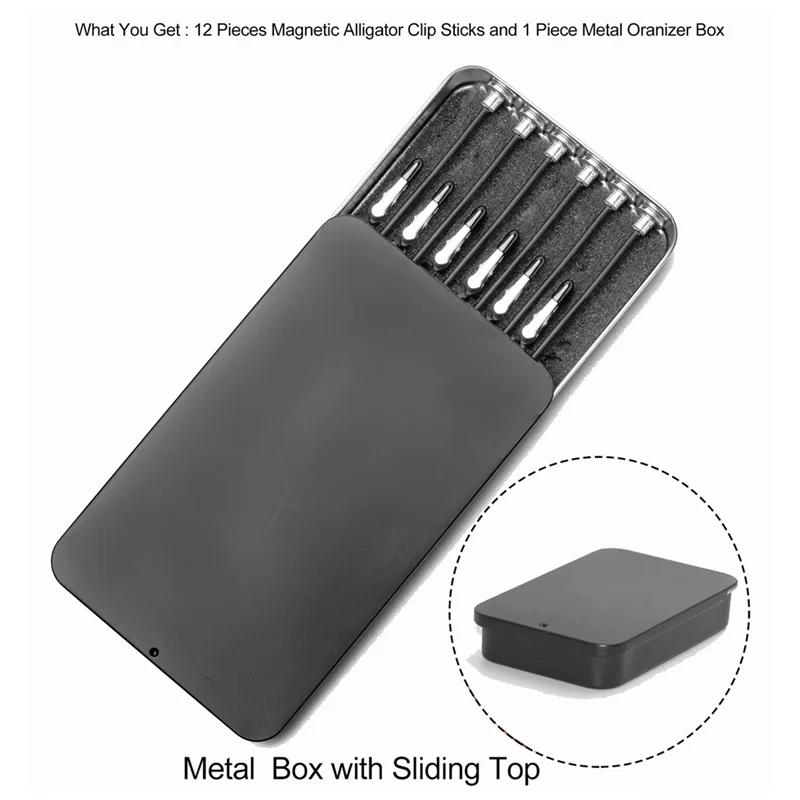 

A20F-Model Painting Stand Base Holder And 12PCS Magnetic Bendable Alligator Clip Sticks Set Modeling Tools For Airbrush Easy Ins