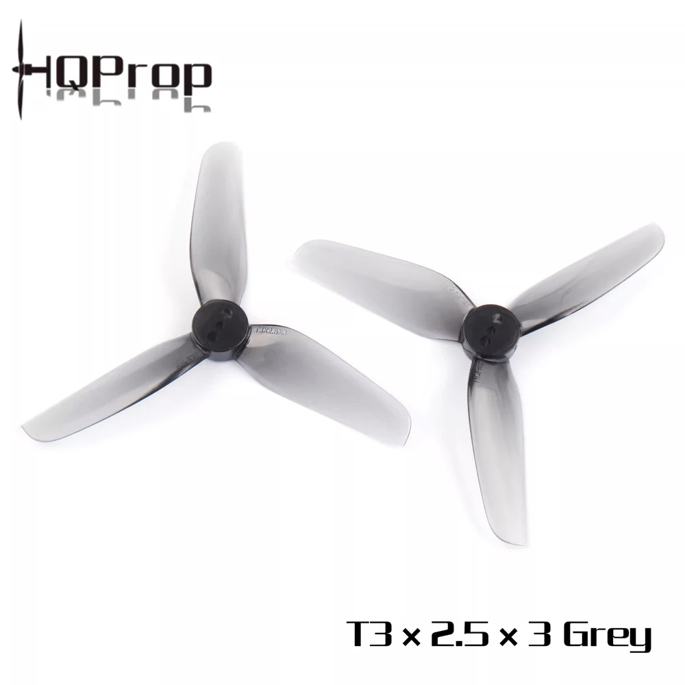 2 Pairs (2CW + 2CCW) HQPROP T3X2.5X3 3025 3-Blade Propeller