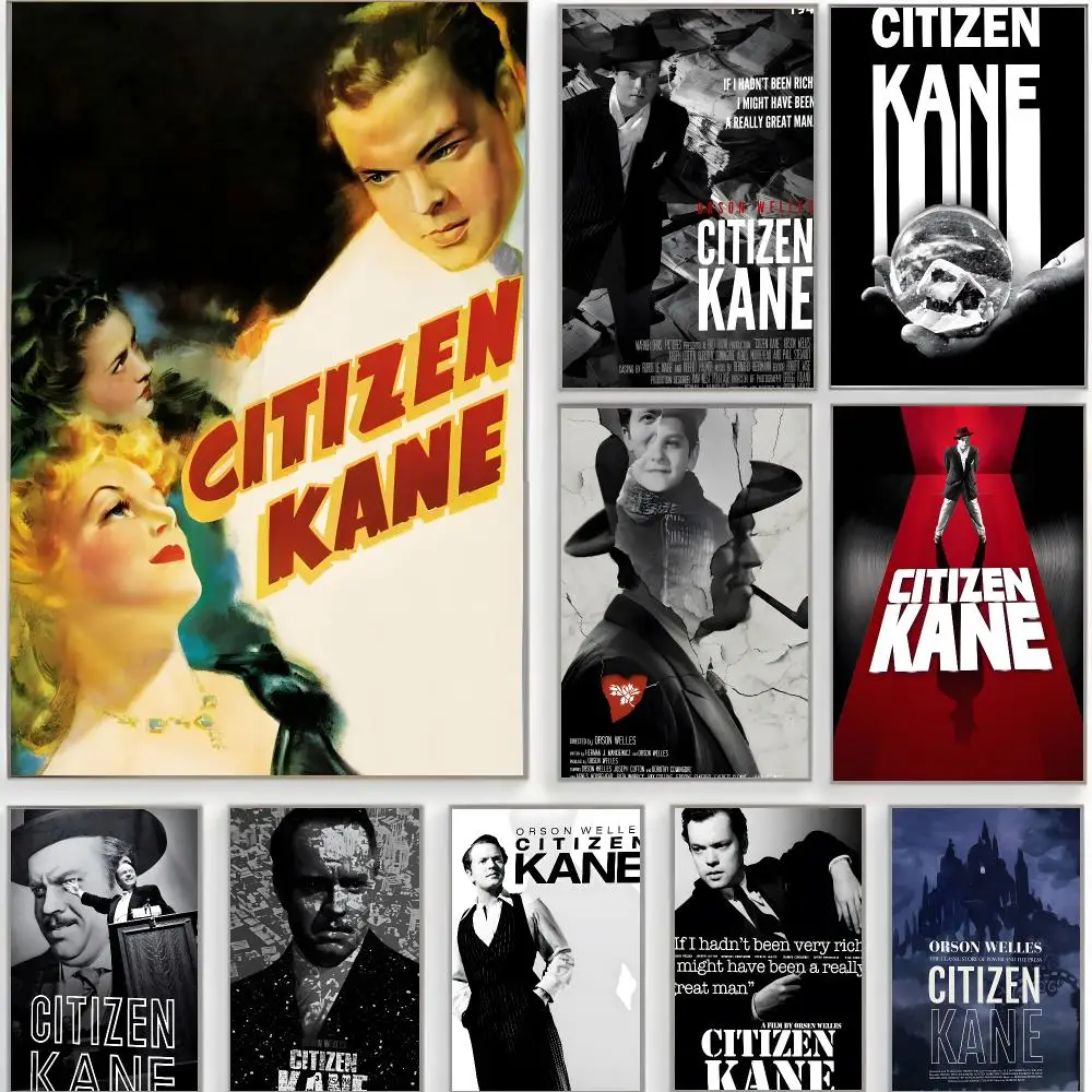classic mystery c-citizen kane Poster Classic Wall Art  Home Decor  Peel and Stick Unframed