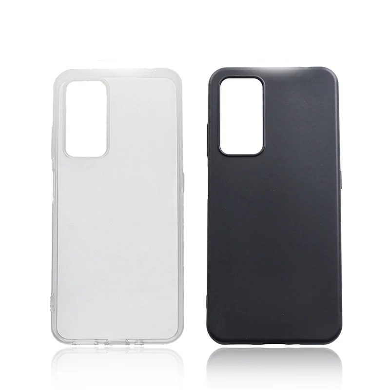 Miękkie silikonowe etui TPU do Blackview A95 A85 A52 A55 Pro Cover Case do Blackview Oscal C80 TPU Black Transparent Phone Shell