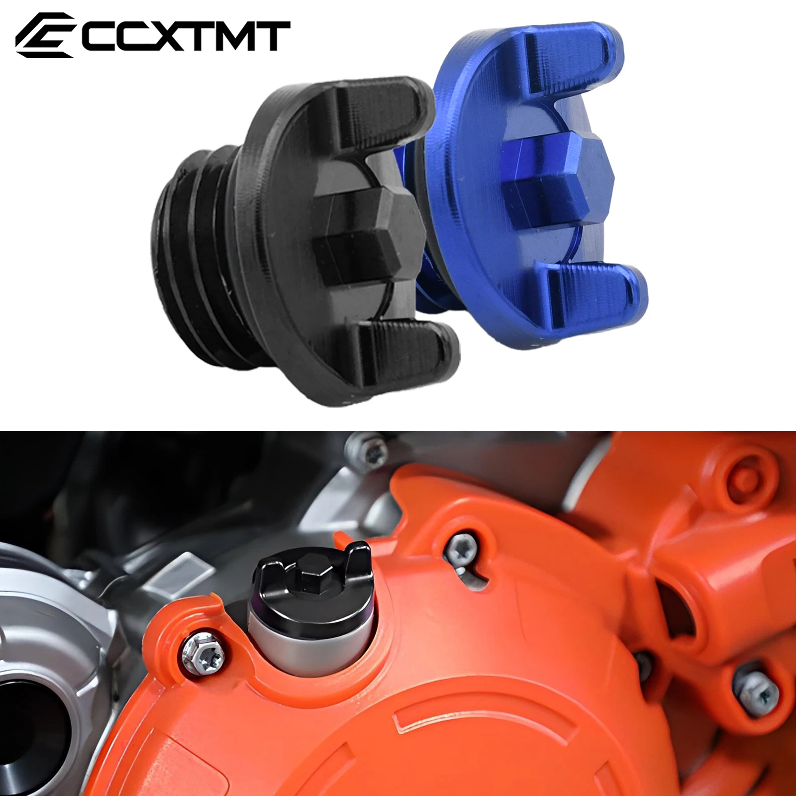 Engine Timing Cover Oil Filter Plug Set For Yamaha T-MAX XSR900 MT09 FZ09 FJ09 2008-2021 YZ65 YZ80 YZ85 YZ125 YZ250 1998-2019