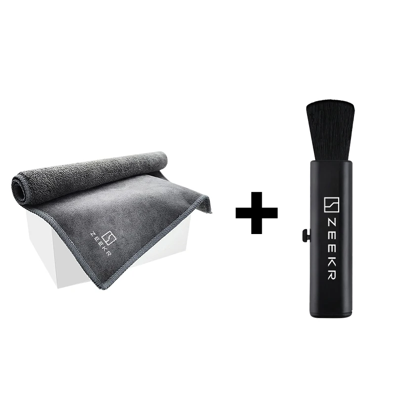 

For Zeekr 7X 001 007 2024 2025 Car Cleaning Soft Brush Tool Dust Remover Wash Towel Decorative Strip Auto Interior Accessories