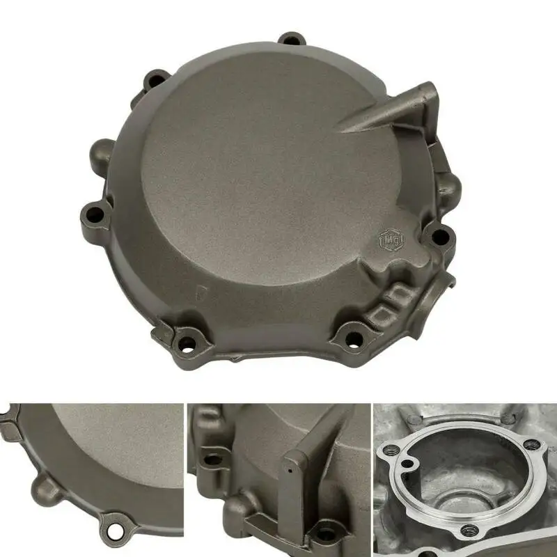 

Motorcycle Left Engine Stator Cover Crankcase For KAWASAKI Ninja ZX12 ZX12R 2000-2001