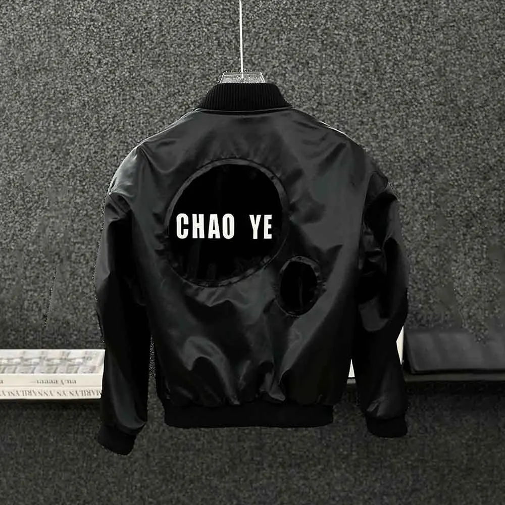 

Мужская осенняя короткая куртка из искусственной кожи, деконструированная мотоциклетная бейсбольная уличная одежда, модный модный топ, мужская одежда, новинка 2023 года