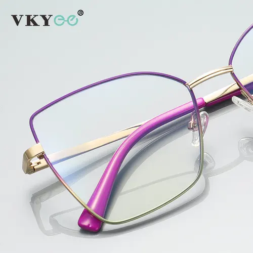 Imagen 2 del producto VICKY, nuevo diseño, gafas graduadas para mujer, gafas de lectura con marco de mariposa, gafas graduadas personalizadas, contorno facial 3086