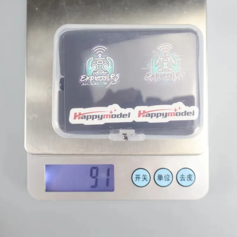 HappyModel ES24TX pro 1000mW 2.4G ExpressLRS ELRS Micro TX Module RGB LED مروحة تبريد لطائرة RC طائرة بدون طيار FPV