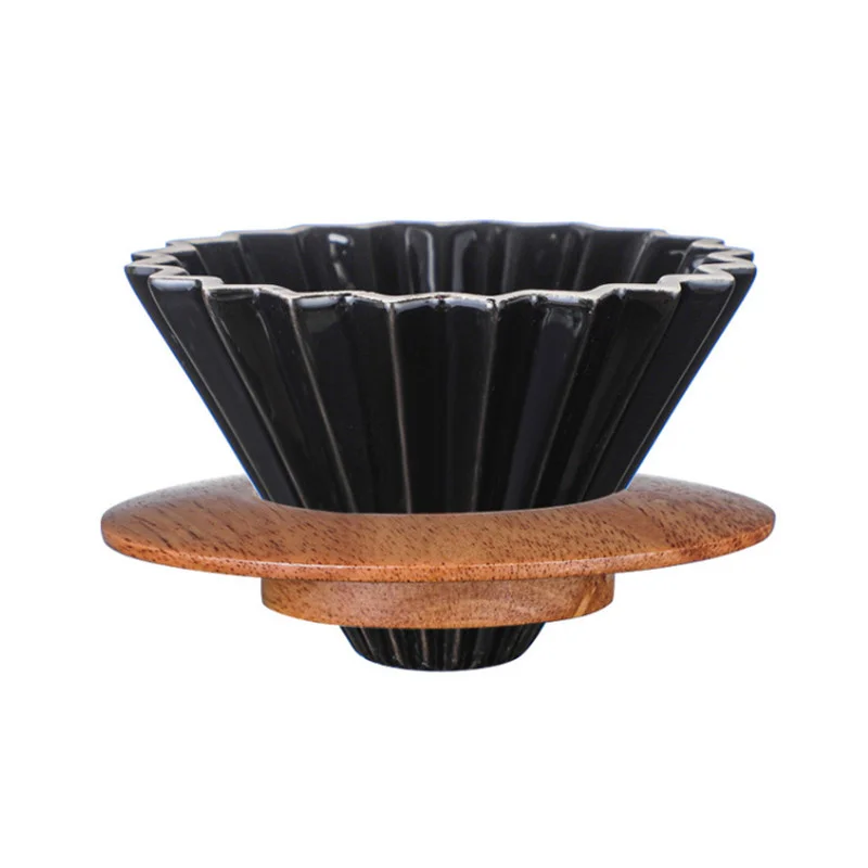 Ceramic Coffee Dripper Holder Drip Coffee Filter Cup Pour Over Drip Coffee Maker Funnel Dripper Camping Coffee Accessories