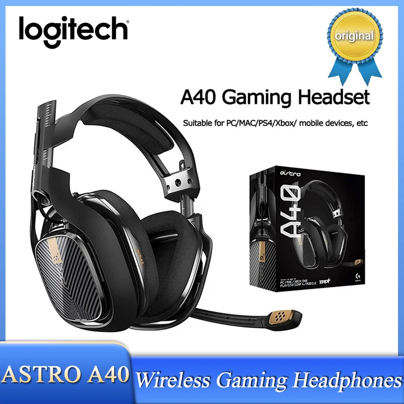 Logitech Astro A40 wired 7.1 channel gaming headset headset with microphone Suitable for PC MAC PS4 Xbox E-sports players