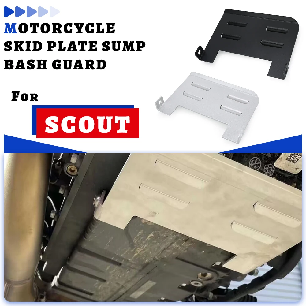 

For Indian Scout FTR1200 /Victory Octane 2015 2016-2018 2019 2020 2021 2022 2023 2024 ENGINE SKID PLATE COVER Guard Accessories
