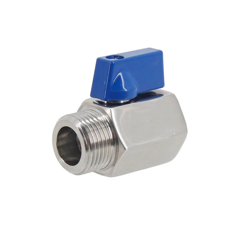 

Stainless Ball Valve for Couplers & Shanks 5/8" MALE BSP X 5/8" FEMALE BSP