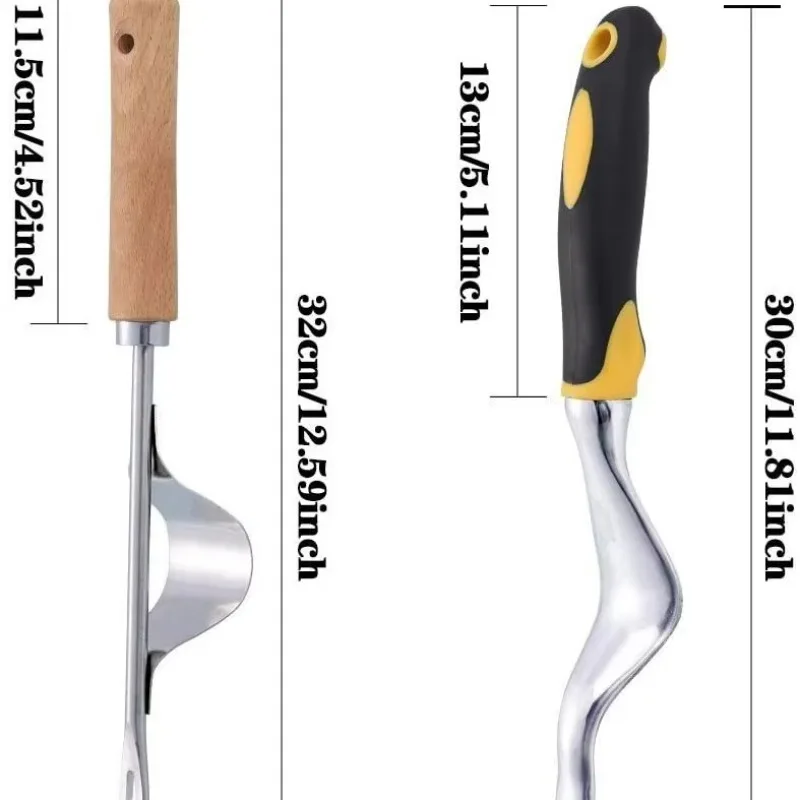 Weeder Tool Weed Puller Tool for Garden Weeding Digger Tool with Ergonomic Handle Weed Farmland Transplantation