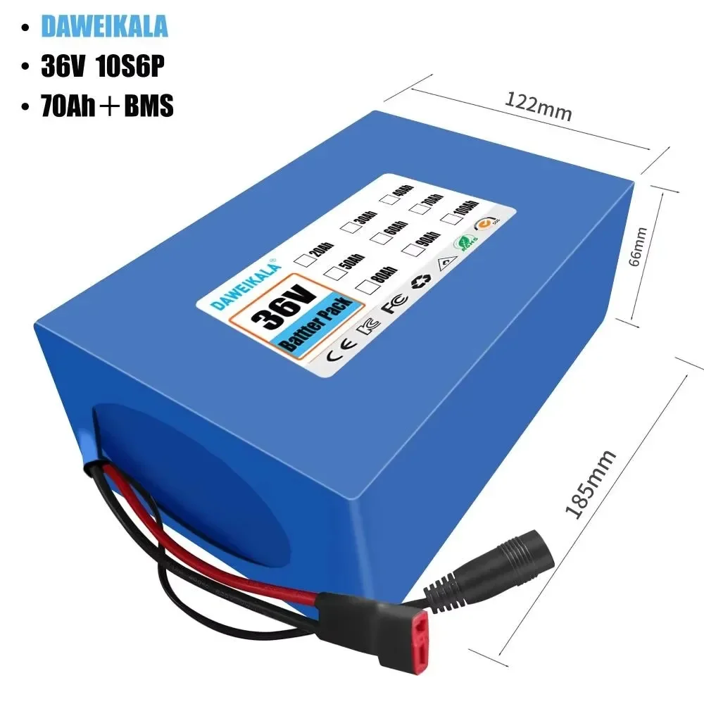 

10S6P 36V 70000mAh 36v Electric Scooter Battery Lithium Electric Scooter 800W Electric Scooter Battery 36v 10s6p Battery